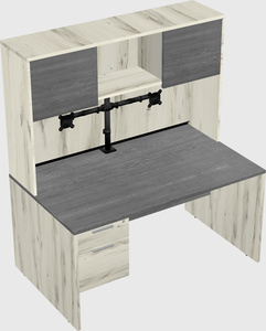 Rectangular desk