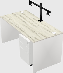 Rectangular desk