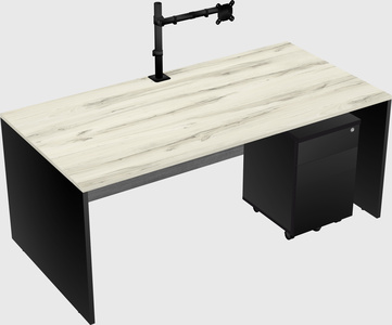 Rectangular desk