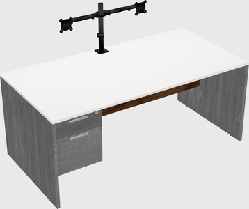 Rectangular desk