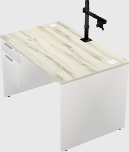 Rectangular desk
