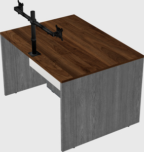 Rectangular desk