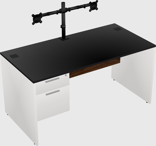 Rectangular desk