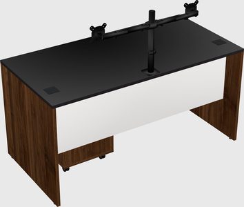 Rectangular desk