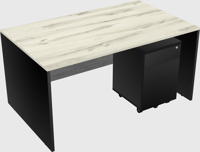 Rectangular desk