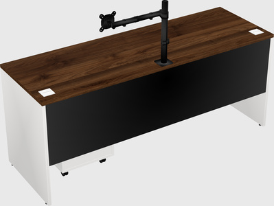 Rectangular desk