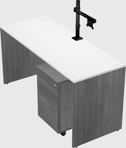 Rectangular desk