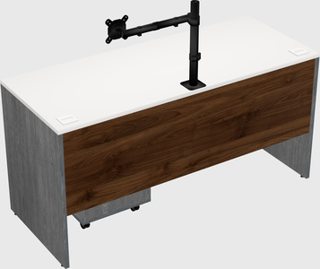 Rectangular desk