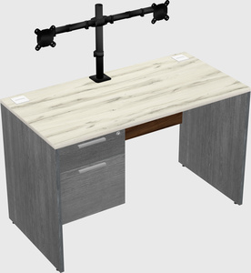 Rectangular desk