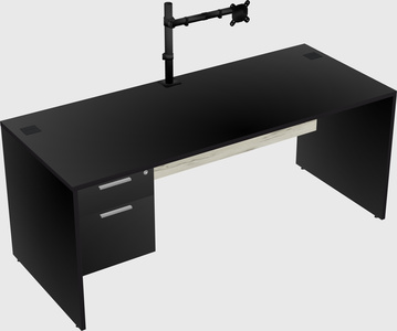 Rectangular desk