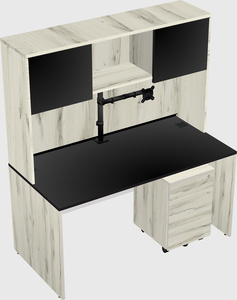 Rectangular desk