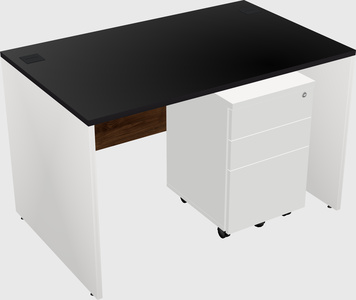 Rectangular desk