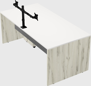 Rectangular desk