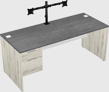 Rectangular desk