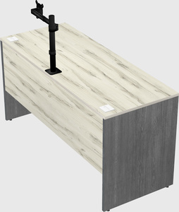 Rectangular desk