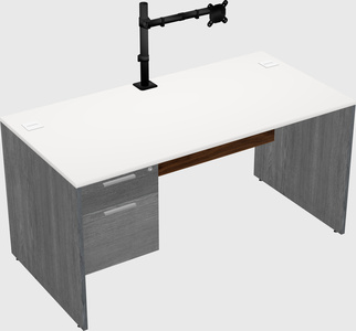 Bureau rectangulaire