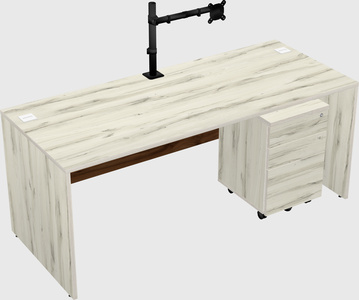 Rectangular desk