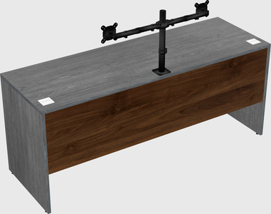 Rectangular desk