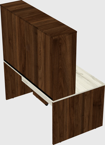 Rectangular desk
