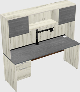 Rectangular desk