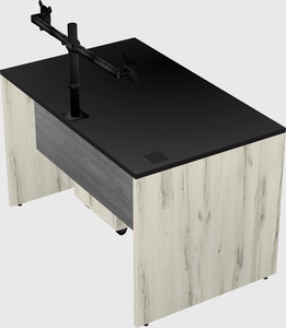 Rectangular desk