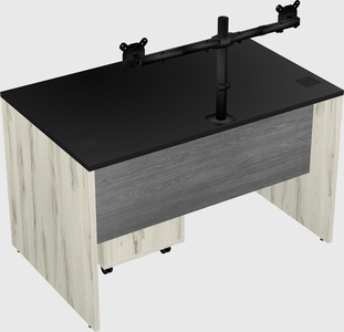 Rectangular desk
