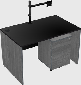 Rectangular desk