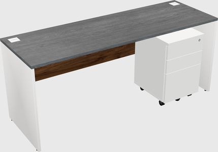 Rectangular desk