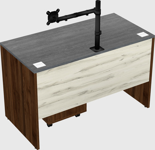Rectangular desk
