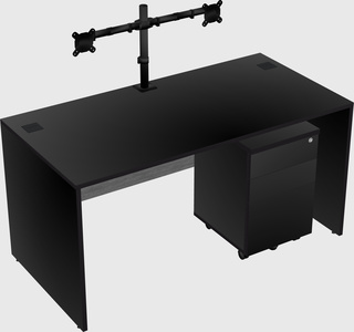 Rectangular desk