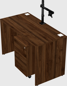 Rectangular desk