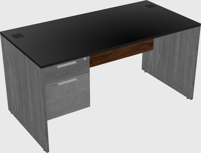 Rectangular desk