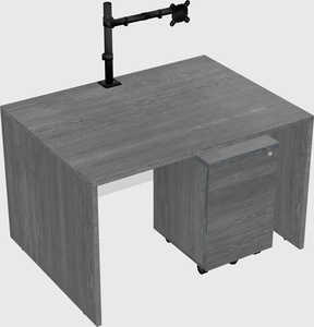 Rectangular desk