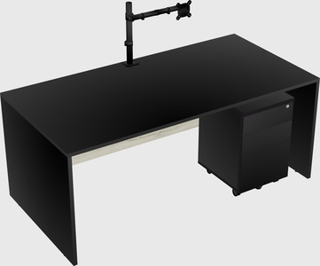 Rectangular desk