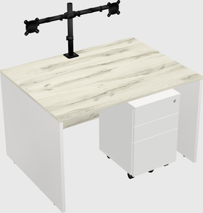 Rectangular desk
