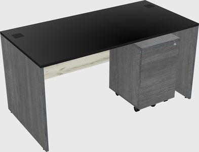 Rectangular desk