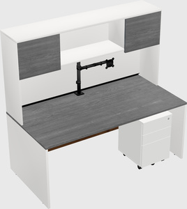 Rectangular desk