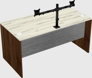 Rectangular desk