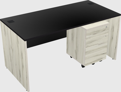 Rectangular desk