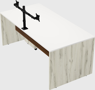 Rectangular desk