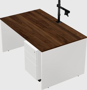 Rectangular desk