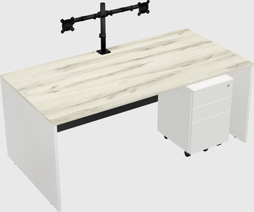Rectangular desk