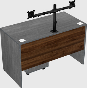 Rectangular desk