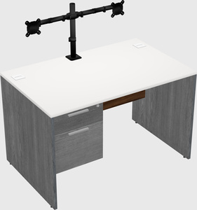Rectangular desk