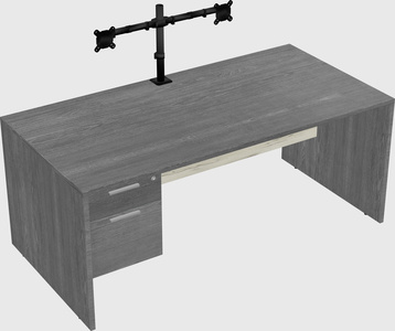 Rectangular desk