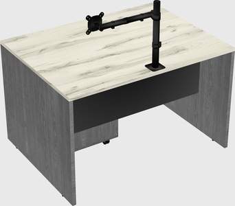 Rectangular desk