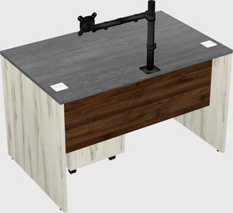 Rectangular desk