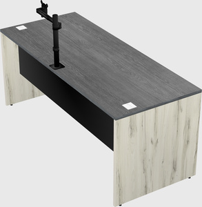 Rectangular desk
