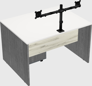 Rectangular desk