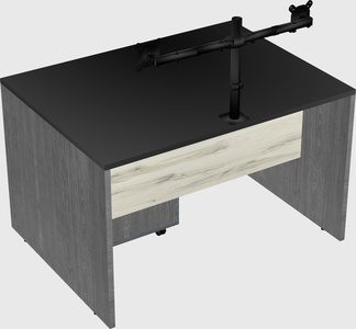 Rectangular desk